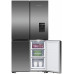 RF605QNUVB1 Fisher and Paykel 538 L Freestanding Activesmart Quad Door Fridge in Black Stainless Steel